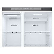 LG Réfrigérateur side-by-side (E, 641L, 189,1 cm de haut) avec distributeur de glaçons, de glace pilée et d'eau & réservoir d'eau interne | GSLC41PYPE, GSLC41PYPE