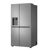 LG Réfrigérateur side-by-side (E, 641L, 189,1 cm de haut) avec distributeur de glaçons, de glace pilée et d'eau & réservoir d'eau interne | GSLC41PYPE, GSLC41PYPE