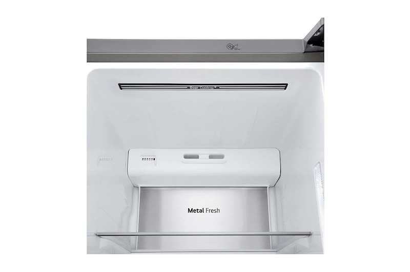 LG Côte à côte avec InstaView Door-in-Door™ | Capacité de 601 litres | Distributeurs de glace, de glace pilée et d'eau | Alimentation en eau fixe | Total sans gel | DoorCooling+™ | ThinQ®, GSX960NECE