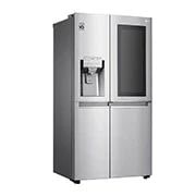 LG Côte à côte avec InstaView Door-in-Door™ | Capacité de 601 litres | Distributeurs de glace, de glace pilée et d'eau | Alimentation en eau fixe | Total sans gel | DoorCooling+™ | ThinQ®, GSX960NECE