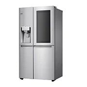 LG Côte à côte avec InstaView Door-in-Door™ | Capacité de 601 litres | Distributeurs de glace, de glace pilée et d'eau | Alimentation en eau fixe | Total sans gel | DoorCooling+™ | ThinQ®, GSX960NECE