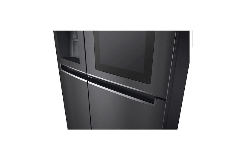 LG Réfrigérateur Américain Side by Side avec InstaView Door-in-Door™ | Capacité de 625 litres | Distributeur de glace, de glace pilée et d'eau | DoorCooling+™ | ThinQ®, GSX961MCCE