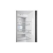 LG Réfrigérateur Américain Side by Side avec InstaView Door-in-Door™ | Capacité de 625 litres | Distributeur de glace, de glace pilée et d'eau | DoorCooling+™ | ThinQ®, GSX961MCCE