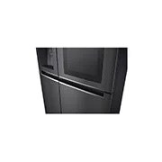 LG Réfrigérateur Américain Side by Side avec InstaView Door-in-Door™ | Capacité de 625 litres | Distributeur de glace, de glace pilée et d'eau | DoorCooling+™ | ThinQ®, GSX961MCCE