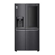 LG Réfrigérateur Américain Side by Side avec InstaView Door-in-Door™ | Capacité de 625 litres | Distributeur de glace, de glace pilée et d'eau | DoorCooling+™ | ThinQ®, GSX961MCCE
