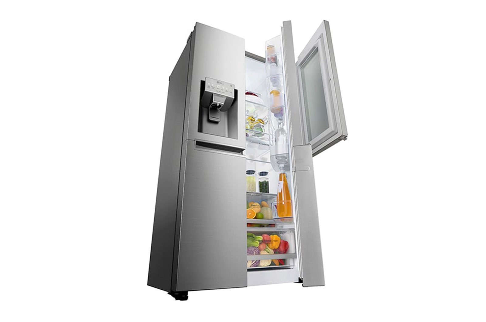 LG Side-by-Side InstaView Door-in-Door™ | ThinQ® | Capacité de 625 litres, GSX971NEAZ