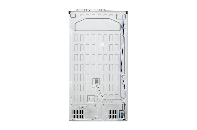 LG Side-by-Side avec InstaView Door-in-Door® | Distributeur de glace, de glace pilée et d'eau | Capacité de 635 litres | Classe d'efficacité énergétique E | Raccordement fixe à l'eau | Matte Black Steel | GSXV90MCAE, GSXV90MCAE