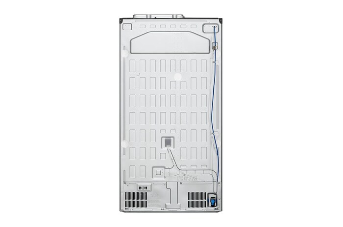 LG Side-by-Side avec InstaView Door-in-Door® | Distributeurs de glace, glace pilée et eau | Capacité de 635 litres | Classe d'efficacité énergétique E | Réservoir d'eau interne 4L | acier brossé | GSXV91BSAE, GSXV91BSAE