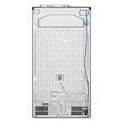 LG Side-by-Side avec InstaView Door-in-Door® | Distributeurs de glace, glace pilée et eau | Capacité de 635 litres | Classe d'efficacité énergétique E | Réservoir d'eau interne 4L | acier brossé | GSXV91BSAE, GSXV91BSAE