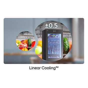 LG GBG7190CEV refroidissement linéaire