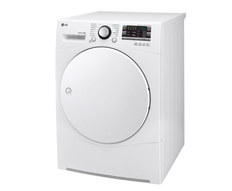 LG Sèche-linge de 8 (7) kg équipé de la technologie pompe à chaleur, RC8055AH1Z