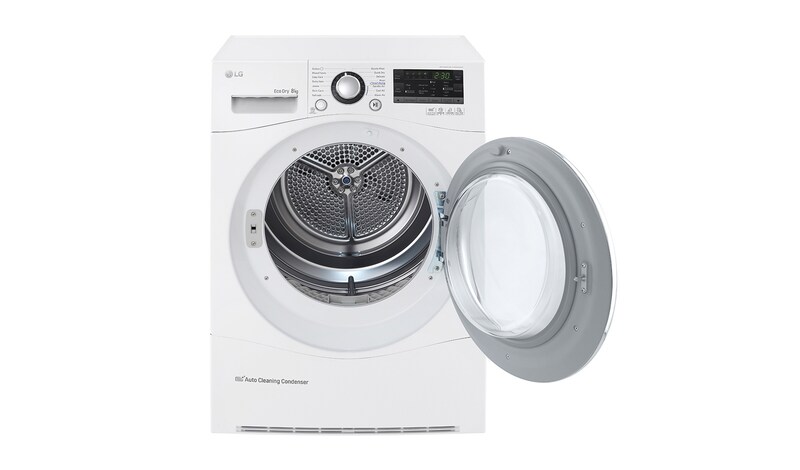 LG GAGNEZ DU TEMPS ET ÉCONOMISEZ DE L'ÉNERGIE SANS VOUS SOUCIER DU REPASSAGE, RC8055AH2Z