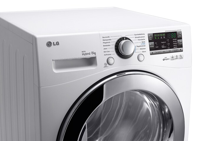 LG Sèche-linge Eco hybrid de 9 (8, 7) kg équipé de la technologie pompe à chaleur, RC8055APZ