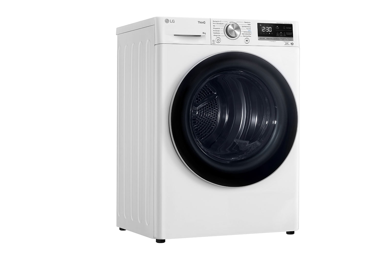 LG Sèche-linge (8 kg, EEK A+++) avec technologie de pompe à chaleur Dual Inverter & condenseur autonettoyant | RT80V9, RT80V9