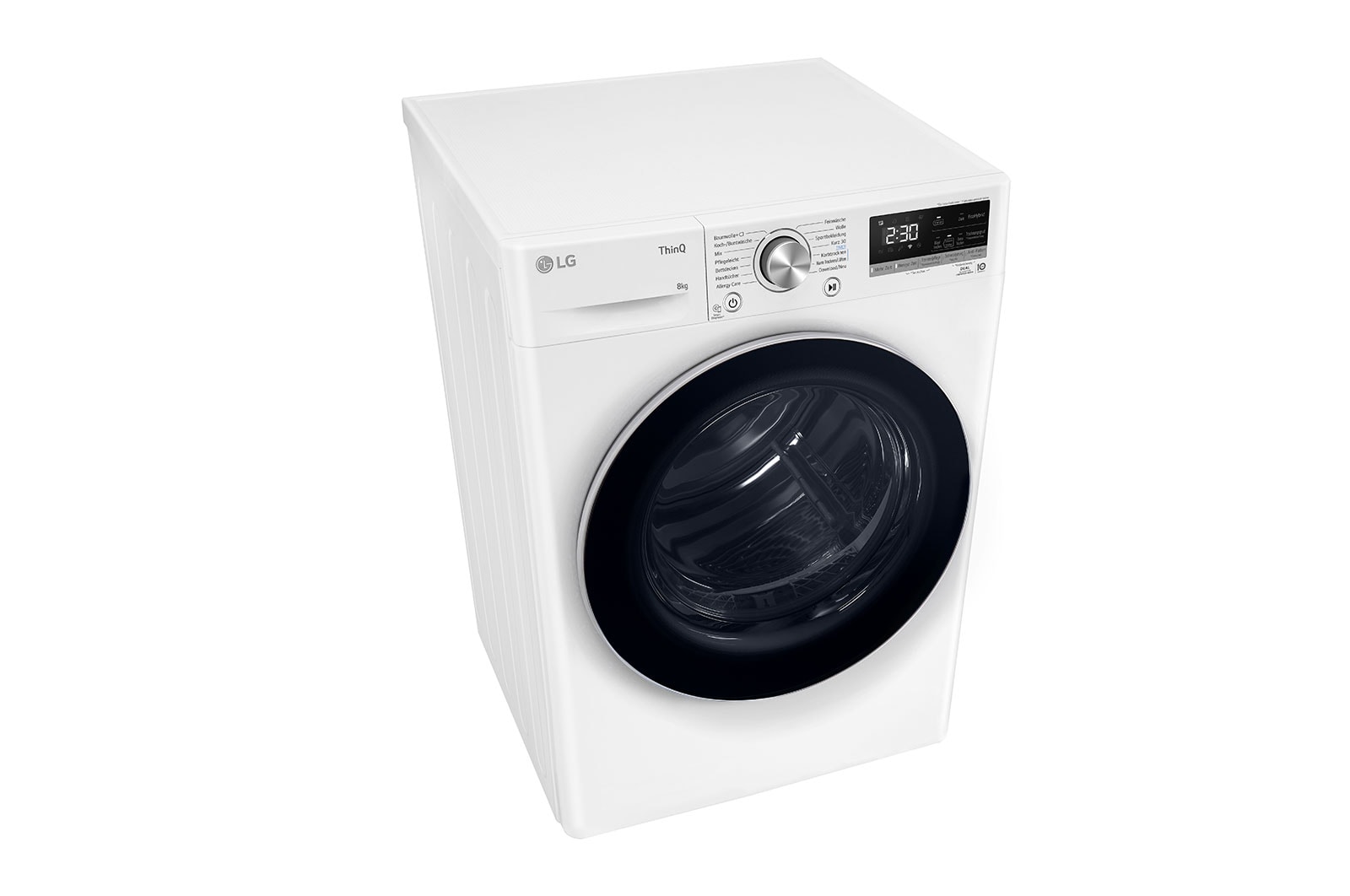 LG Sèche-linge (8 kg, EEK A+++) avec technologie de pompe à chaleur Dual Inverter & condenseur autonettoyant | RT80V9, RT80V9