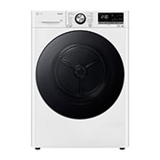 LG Sèche-linge avec technologie de pompe à chaleur Dual Inverter & porte vitrée de sécurité | Condenseur autonettoyant automatique | Capacité de 8 kg | Fonction Wi-Fi | Classe d'efficacité énergétique A+++ | RT80V9W, RT80V9W