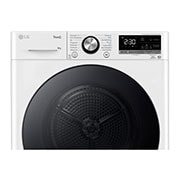 LG Sèche-linge avec technologie de pompe à chaleur Dual Inverter & porte vitrée de sécurité | Condenseur autonettoyant automatique | Capacité de 8 kg | Fonction Wi-Fi | Classe d'efficacité énergétique A+++ | RT80V9W, RT80V9W