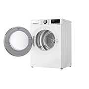 LG Sèche-linge avec technologie de pompe à chaleur Dual Inverter & porte vitrée de sécurité | Condenseur autonettoyant automatique | Capacité de 8 kg | Fonction Wi-Fi | Classe d'efficacité énergétique A+++ | RT80V9W, RT80V9W