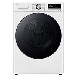 Sèche-linge avec technologie de pompe à chaleur Dual Inverter & porte vitrée de sécurité | Condenseur autonettoyant automatique | Capacité de 10 kg | Fonction Wi-Fi | EEK A+++ | V9AYXT