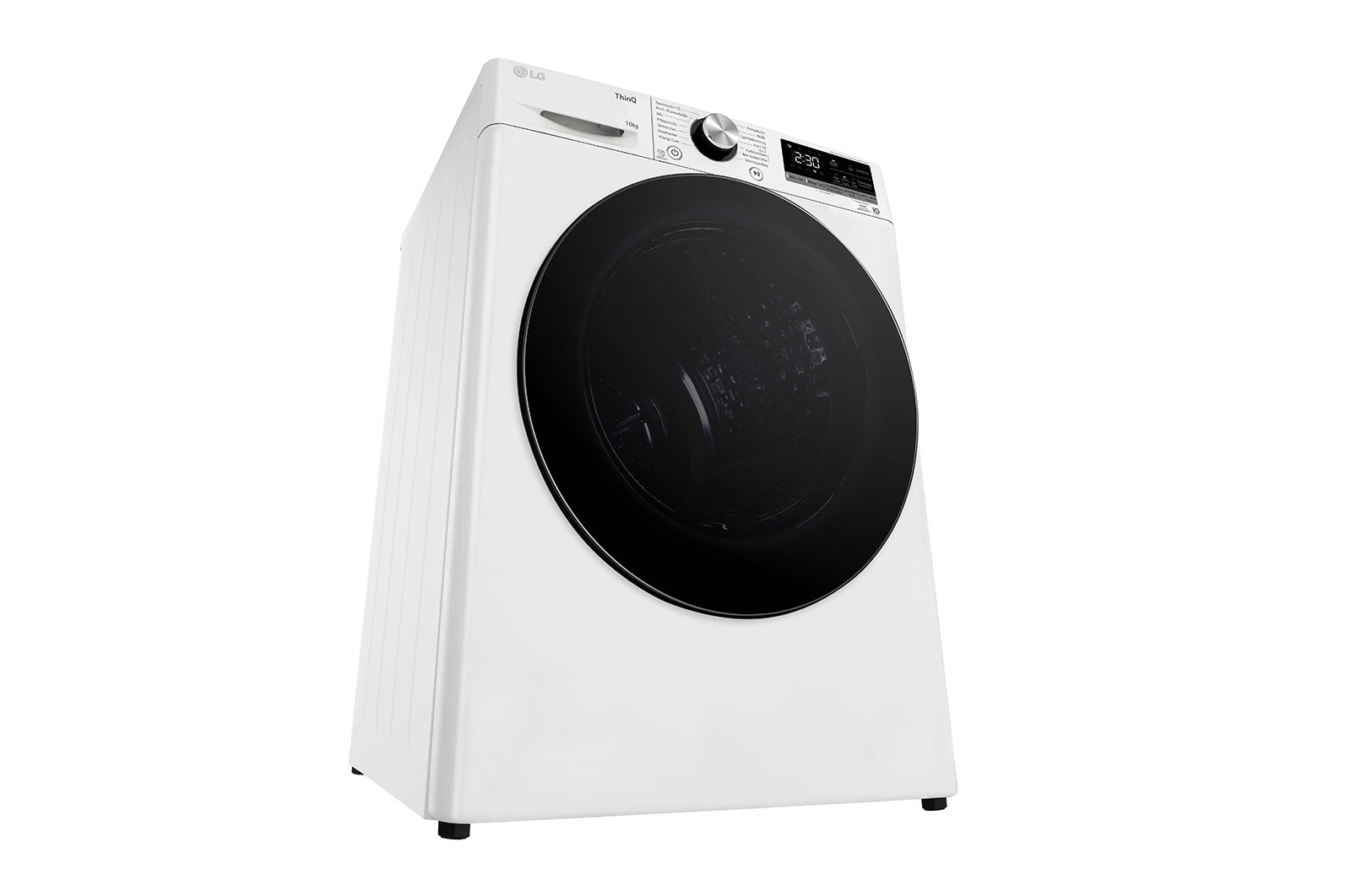 LG Sèche-linge avec technologie de pompe à chaleur Dual Inverter & porte vitrée de sécurité | Condenseur autonettoyant automatique | Capacité de 10 kg | Fonction Wi-Fi | EEK A+++ | V9AYXT, V9AYXT