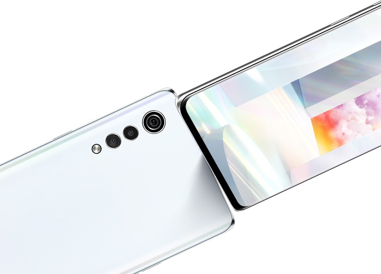 Le design épuré et simple du LG VELVET.