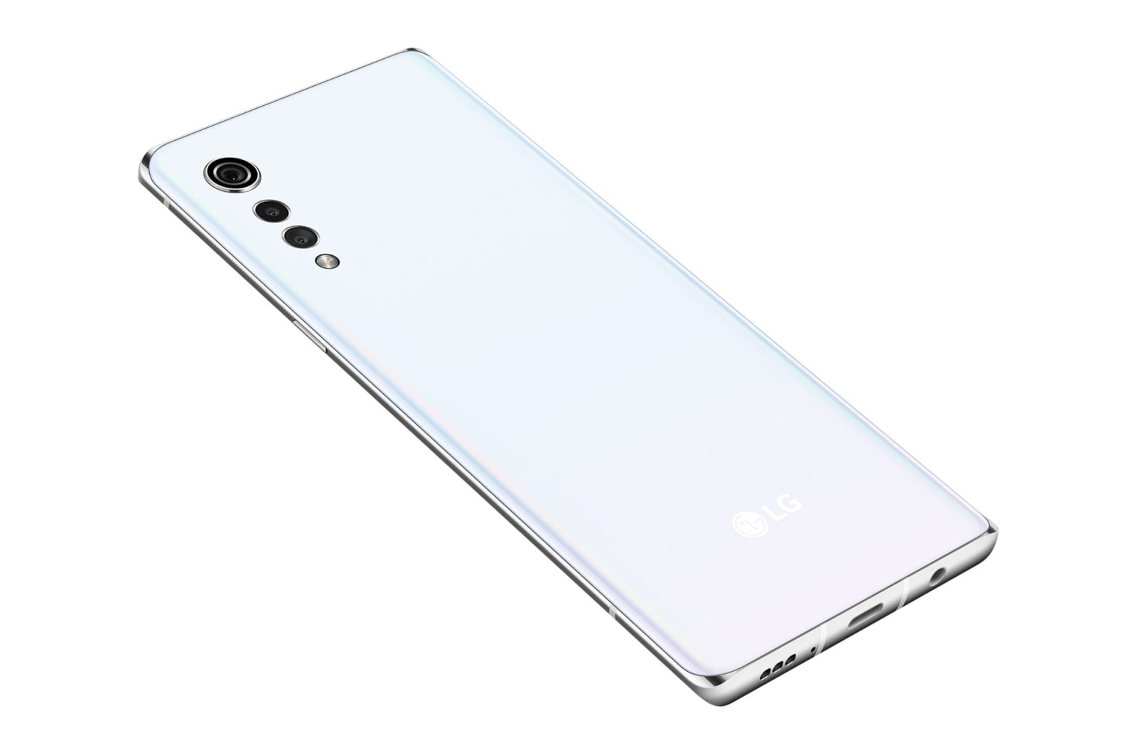 LG Velvet, Velvet Aurora White