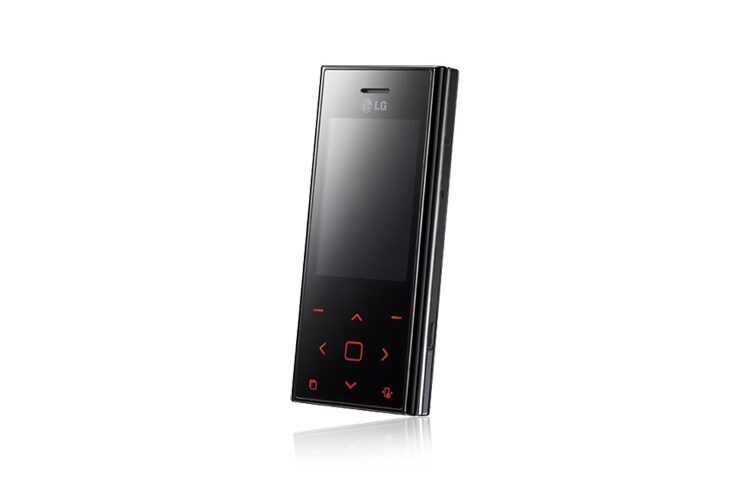 Vue avant de Design sublime en rouge et noir BL20 new chocolate