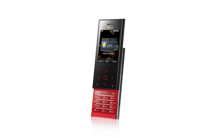 LG Design sublime en rouge et noir, BL20 new chocolate