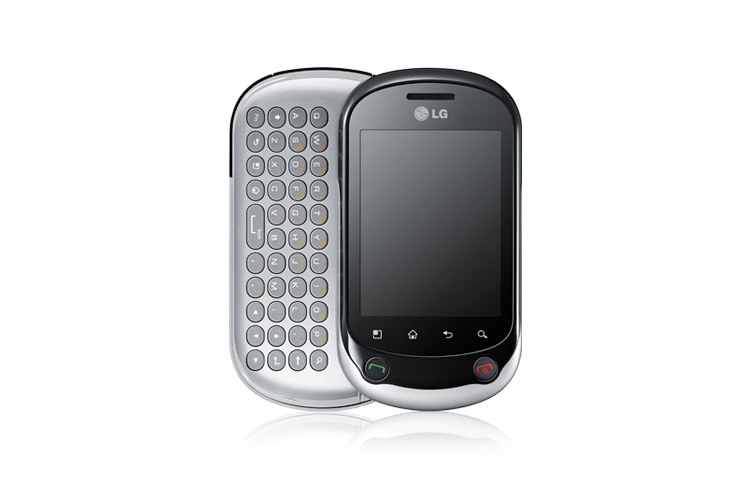 LG Téléphone coulissant Android avec écran tactile de 2,8 pouces, WiFi et caméra 3 MP, C550