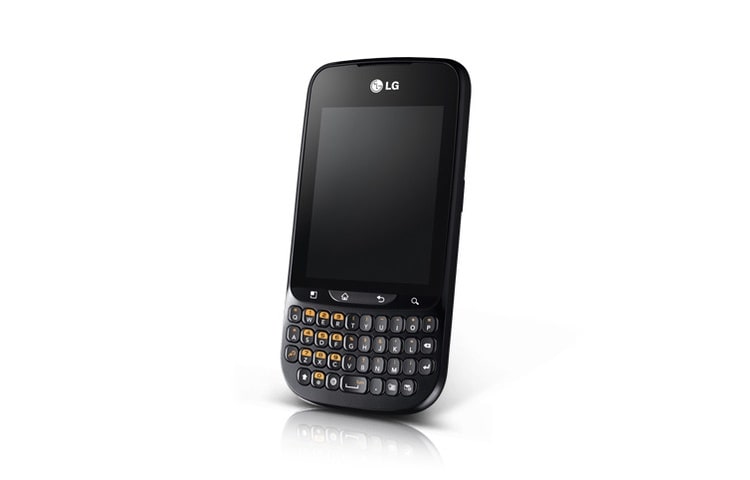 LG Smartphone avec écran tactile, Android 2.3 et clavier QWERTZ, C660