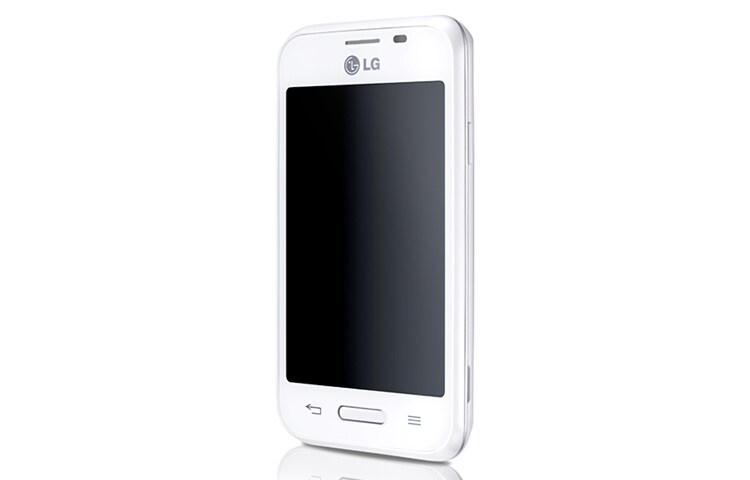 LG L40 Smartphone Android avec écran tactile IPS de 8,9 cm (3,5 pouces), processeur Dual Core de 1,2 GHz et nombreuses fonctions pratiques, D160