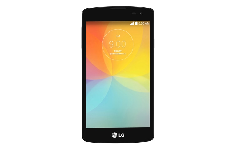 LG F60 Smartphone Android Avec la 4G LTE d’une incroyable rapidité, processeur Quad-Core 1,2 GHz et écran de 4,5 pouces, D390N