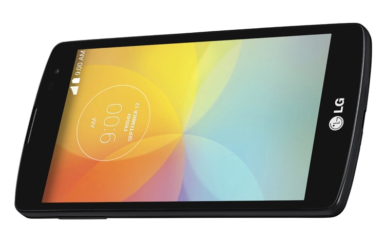 LG F60 Smartphone Android Avec la 4G LTE d’une incroyable rapidité, processeur Quad-Core 1,2 GHz et écran de 4,5 pouces, D390N