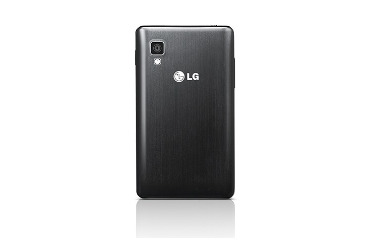 LG OPTIMUS L4'' Smartphone Android avec écran tactile Full Touch IPS de 3,8 pouces, processeur de 1 GHz et appareil photo 3 MP à système de déclenchement vocal, E440