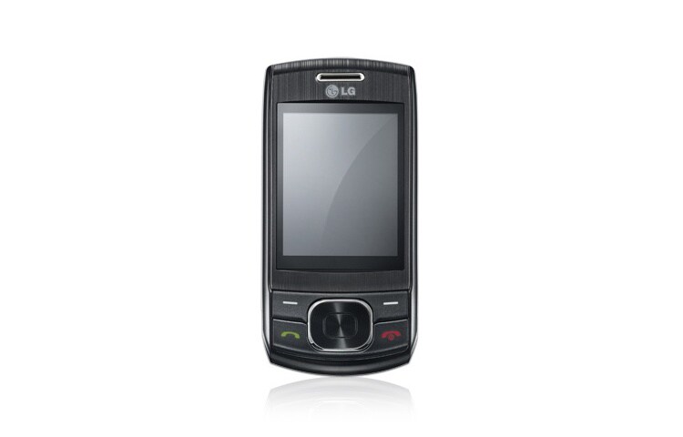 Vue avant de Téléphone portable avec grand écran de 5,6 cm bien lisible, Bluetooth ainsi que des fonctions multimédia avec radio et lecteur MP3 GU230