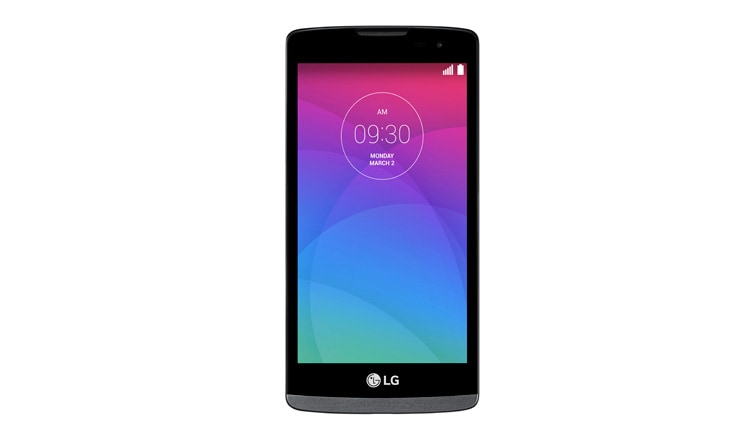 LG Leon 4G LTE Smartphone Android, avec écran technologie In-cell Touch avec 4,5", processeur quatre cœurs de 1,3GHz, H340n