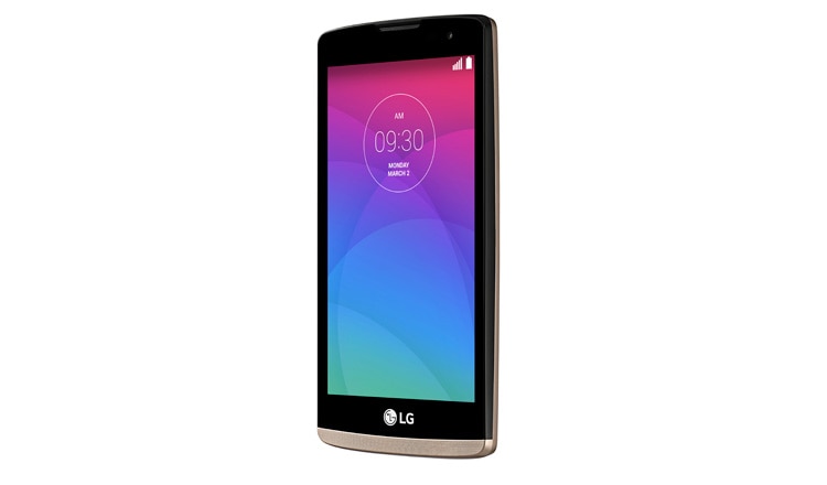 LG Leon 4G LTE Smartphone Android, avec écran technologie In-cell Touch avec 4,5", processeur quatre cœurs de 1,3GHz, H340n