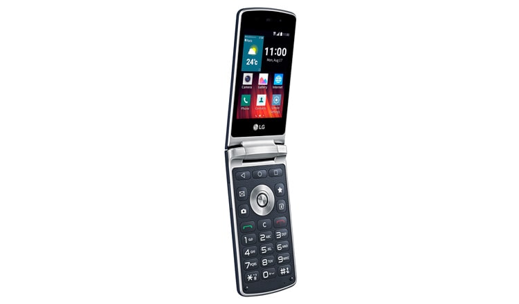 LG WineSmart Téléphone mobile avec Android 1.1 GHz processeur quad-core, 1Go de RAM et 3,15 mégapixels, H410