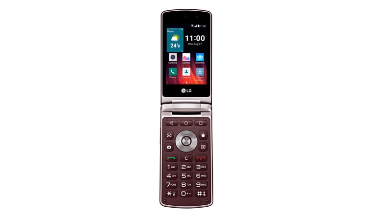 LG WineSmart Téléphone mobile avec Android 1.1 GHz processeur quad-core, 1Go de RAM et 3,15 mégapixels, H410