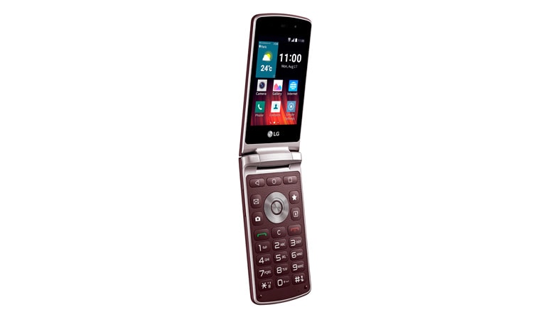 LG WineSmart Téléphone mobile avec Android 1.1 GHz processeur quad-core, 1Go de RAM et 3,15 mégapixels, H410