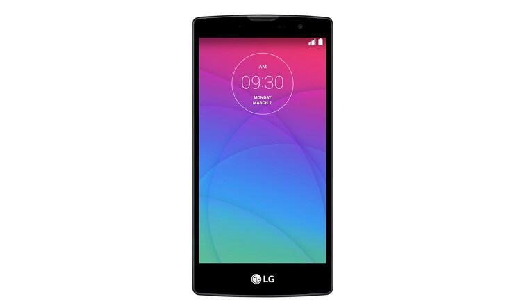 LG Manga Dual Sim Smartphone incurvé avec dual sim slot, l'écran HD de 5,0", processeur quatre cœurs de 1,3GHz, H502Y