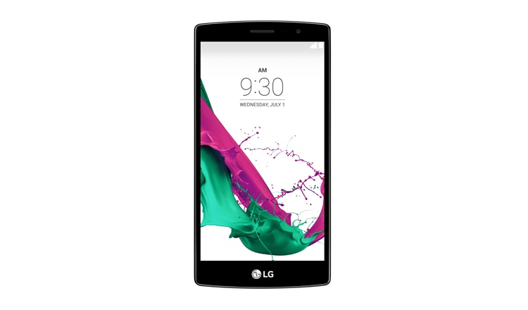 Vue avant de LG G4s Smartphone Android 5.2 avec écran Full HD, processeur OCTA-core &#34;cadencé à 1,5 GHz et 1,5 Go Arbeistspeicher H735