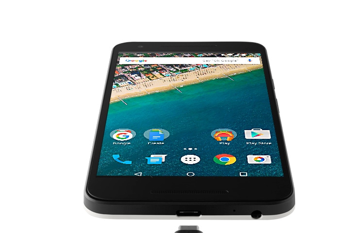 LG Nexus 5X Smartphone Android, avec 5,2 pouces écran Full HD de 12,3 mégapixels et capteur d'empreintes digitales, H791