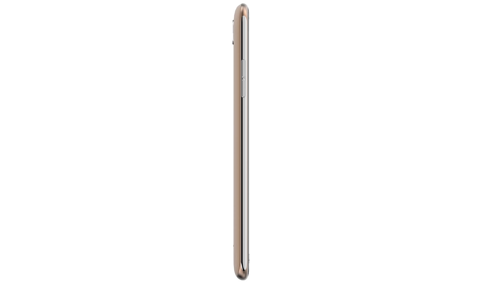 LG Smartphone de milieu de gamme avec un appareil photo principal de 13 MP et un écran tactile In-Cell HD 12,7 cm à économie d‘énergie, LG K8 (2017) Gold