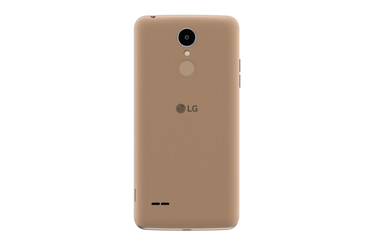 LG Smartphone de milieu de gamme avec un appareil photo principal de 13 MP et un écran tactile In-Cell HD 12,7 cm à économie d‘énergie, LG K8 (2017) Gold