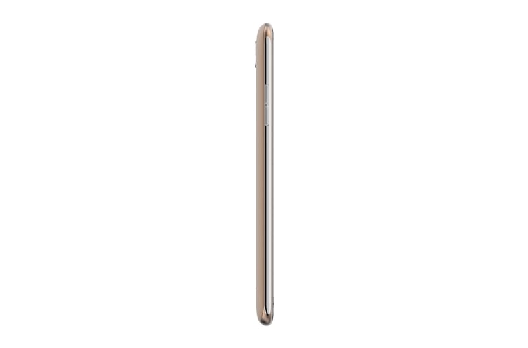 LG Smartphone de milieu de gamme avec un appareil photo principal de 13 MP et un écran tactile In-Cell HD 12,7 cm à économie d‘énergie, LG K8 (2017) Gold