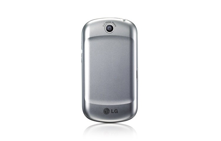 LG OPTIMUS ME Smartphone avec écran tactile capacitif 2,8 pouces (7,11 cm), lecteur MP3, prise jack 3,5 mm, fente Micro-SD pour cartes jusqu'à 32 Go, P350