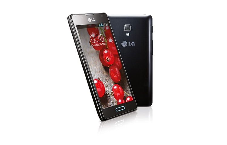 LG OPTIMUS L7'' Smartphone Android avec écran tactile Full Touch IPS de 4,3 pouces, processeur Dual Core de 1 GHz et appareil photo 8 MP avec autofocus, P710