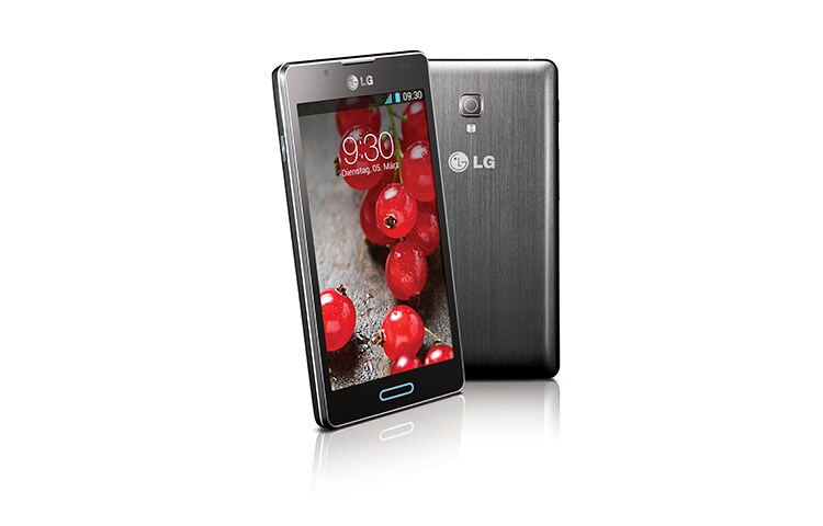 LG OPTIMUS L7'' Smartphone Android avec écran tactile Full Touch IPS de 4,3 pouces, processeur Dual Core de 1 GHz et appareil photo 8 MP avec autofocus, P710