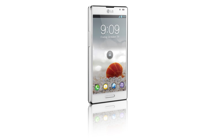 LG OPTIMUS L9 Smartphone haut de gamme de la collection L-Style avec écran tactile qHD de 11,9 cm (4,7 pouces) et processeur Dual-Core de 1,0 GHz, P760